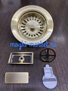 �������� ��������� Florentina ��� ����� � �������� 3 1/2", Bronze